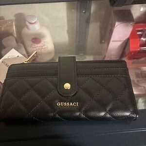 Black Quilted Women's Wallet